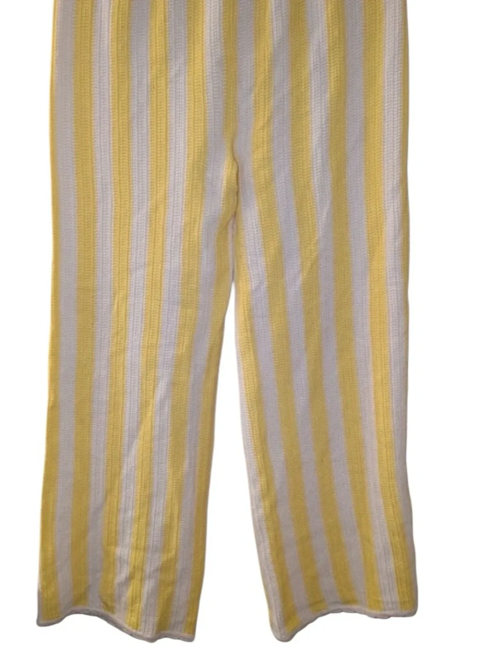 Jessica Simpson 100% Cotton  Striped  Knit Pants casual chic summer vacation